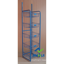 5 Layer Floor Standing Metal Bulk Display Stand (pH15-567)